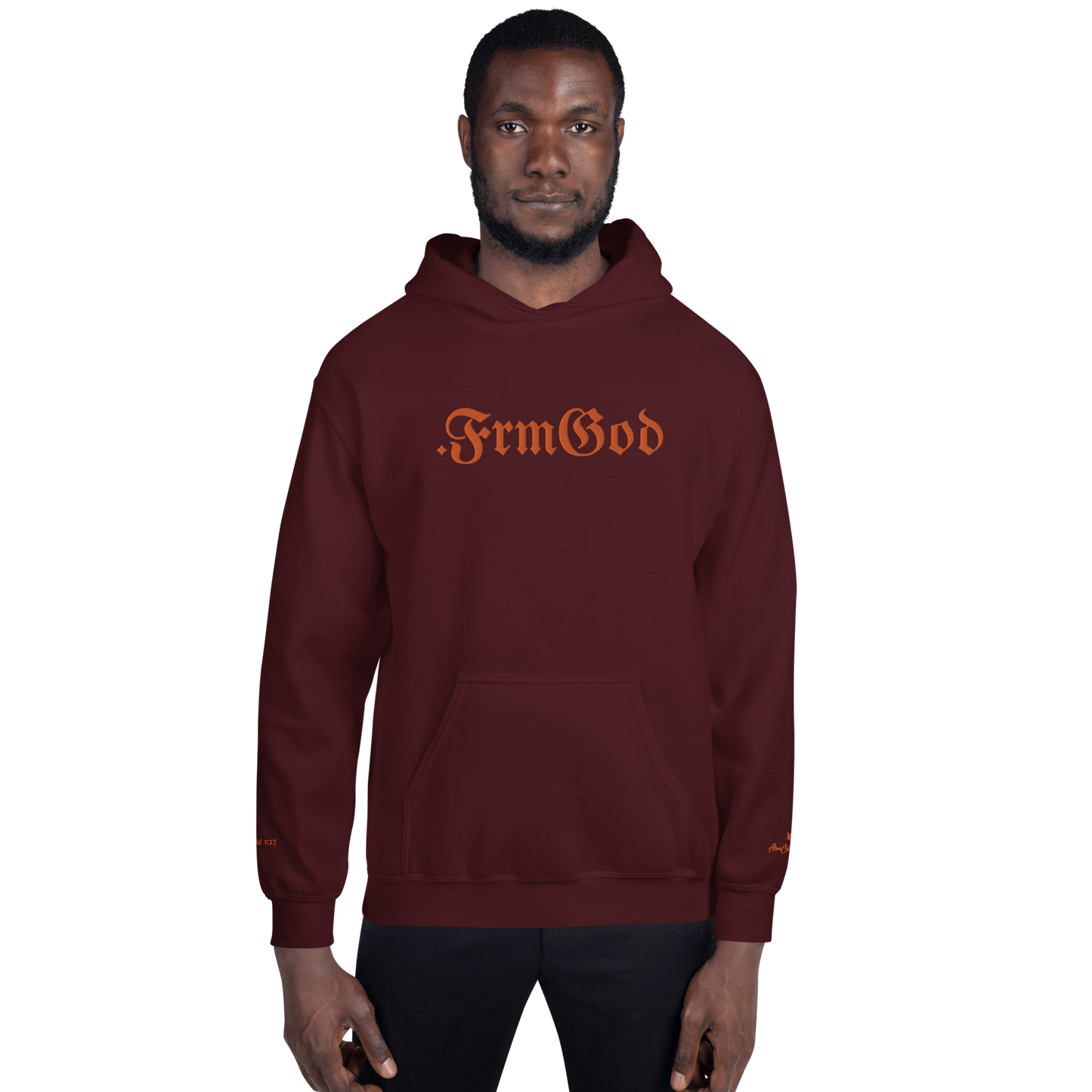 .Frm GOD Hoody v2 (Embroidered)