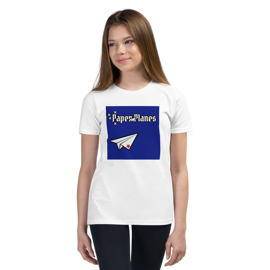 Paper Planes Square Biz Kids Tee