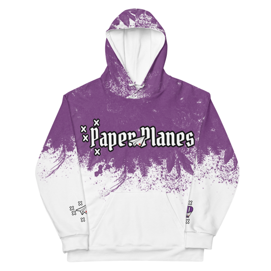 Paper planes Purple Passion Hoody
